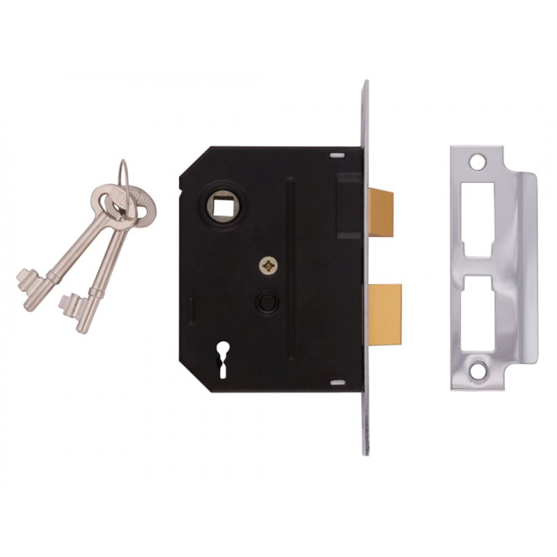 UNION J2295-CH-3.00 2295 2 Lever Mortice Sashlock Chrome Finish 76mm 3 in Box UNION J2295-CH-3.00 2295 2 Lever Mortice Sashlock Chrome Finish 76mm 3 in Box