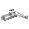 UNION J-CE3F-SIL CE3F Fixed Size 3 Rack & Pinion Door Closer Silver