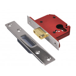 UNION JL21EUS-SS-2.5 StrongBOLT 21EU EUS-SS-2.5 Euro Deadlock Stainless Steel 68mm 2.5in