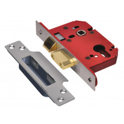 UNION JL22EUS-SS-2.5 StrongBOLT 22EU EUS-SS-2.5 Euro Sashlock Stainless Steel 68mm 2.5in