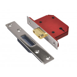 UNION Y2103S-SS-2.5 StrongBOLT 2103S 3 Lever Mortice Deadlock Stainless Steel 68mm 2.5in Visi
