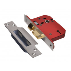 UNION Y2203S-SS-3.0 StrongBOLT 2203S 3 Lever Mortice Sashlock Stainless Steel 81mm 3in Visi