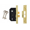 UNION Y2242-EB-2.50 2242 2 Lever Mortice Rebated Sashlock Electro Brass 65.5mm 2.5in Visi