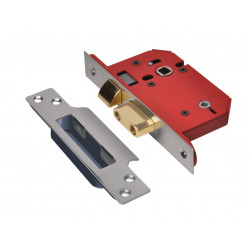 UNION Y22WCS-SS-3.0 StrongBOLT 22WCS Mortice Bathroom Lock Stainless Steel 81mm 3in Visi