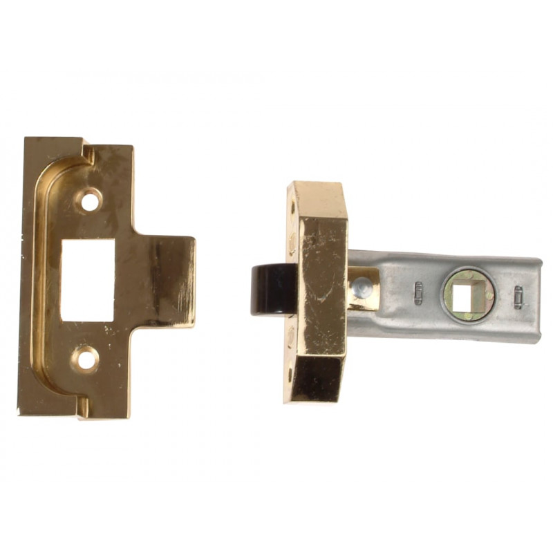 UNION Y2650-EB-2.50 Rebated Tubular Mortice Latch 2650 Electro Brass 63mm 2.5in UNION Y2650-EB-2.50 Rebated Tubular Mortice Latch 2650 Electro Brass 63mm 2.5in