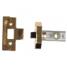 UNION Y2650-EB-2.50 Rebated Tubular Mortice Latch 2650 Electro Brass 63mm 2.5in