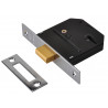 UNION Y-ES-DL-CH-3.0 ES-DL Essentials 3 Lever Mortice Deadlock Chrome 79mm 3in Visi