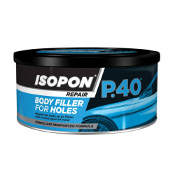 U-POL P40/1 P.40 Body Filler for Holes Tin 600ml