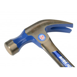 Vaughan 108-15 R24 Curved Claw Nail Hammer All Steel Smooth Face 680g (24oz)