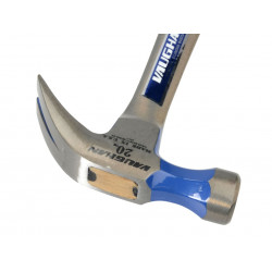 Vaughan 127-15 R20 Curved Claw Nail Hammer All Steel Smooth Face 570g (20oz)