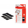 VELCRO® Brand 60236 VELCRO® Brand Stick On Squares 25mm Black (Pack 24)