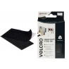 VELCRO® Brand 60239 VELCRO® Brand Heavy-Duty Stick On Strips (2) 50 x 100mm Black