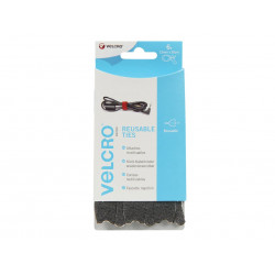 VELCRO® Brand 60388 VELCRO® Brand ONE-WRAP® Reusable Ties (6) 12mm x 20cm Black