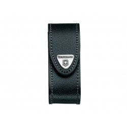 Victorinox 4.0520.3B1 Black Leather Belt Pouch (2-4 Layer)
