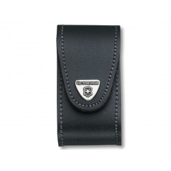 Victorinox 4.0521.3B1 Black Leather Belt Pouch (5-8 Layer)