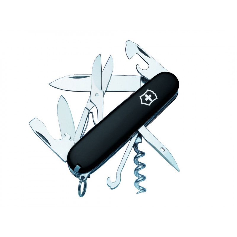 Victorinox 1.3703.3B1 Climber Swiss Army Knife Black Blister Pack Victorinox 1.3703.3B1 Climber Swiss Army Knife Black Blister Pack