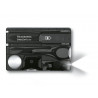 Victorinox 0.7333.T3B1 SwissCard Lite Translucent Black Blister Pack