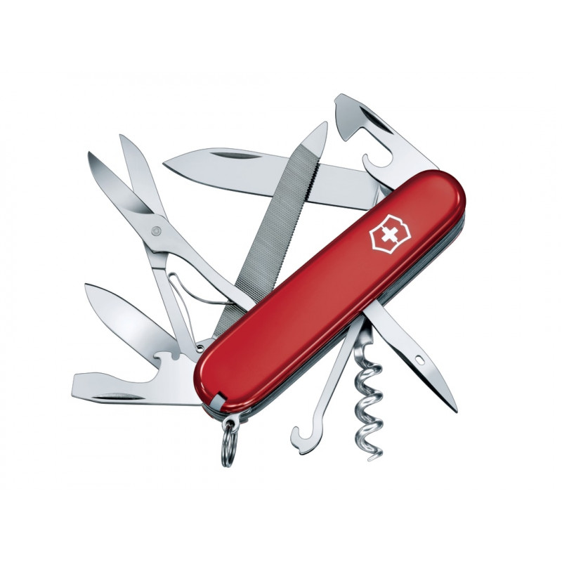 Victorinox 1.3743 Mountaineer Swiss Army Knife Red 1374300