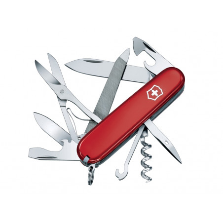 Victorinox 1.3743 Mountaineer Swiss Army Knife Red 1374300