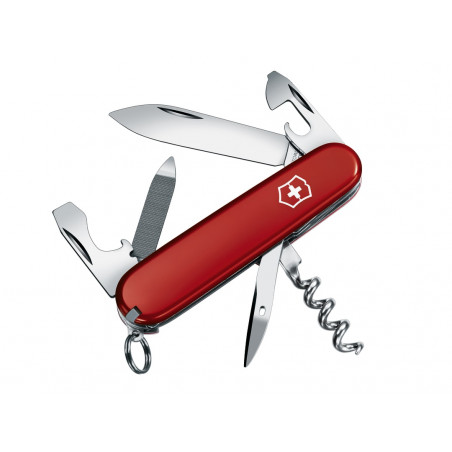 Victorinox 0.3803.B1 Sportsman Swiss Army Knife Red Blister Pack