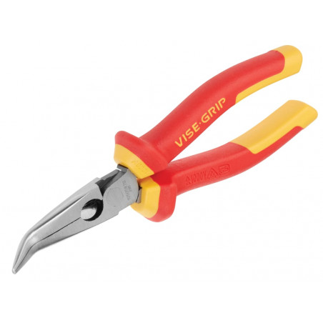 IRWIN® Vise-Grip® 10505870 High Leverage VDE Bent Nose Pliers 200mm (8in)