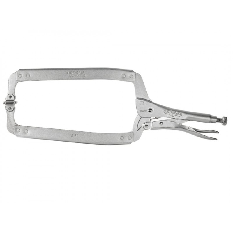 IRWIN® Vise-Grip® T18SP 18SP Locking C-Clamp Swivel Pad 450mm (18in) IRWIN® Vise-Grip® T18SP 18SP Locking C-Clamp Swivel Pad 450mm (18in)