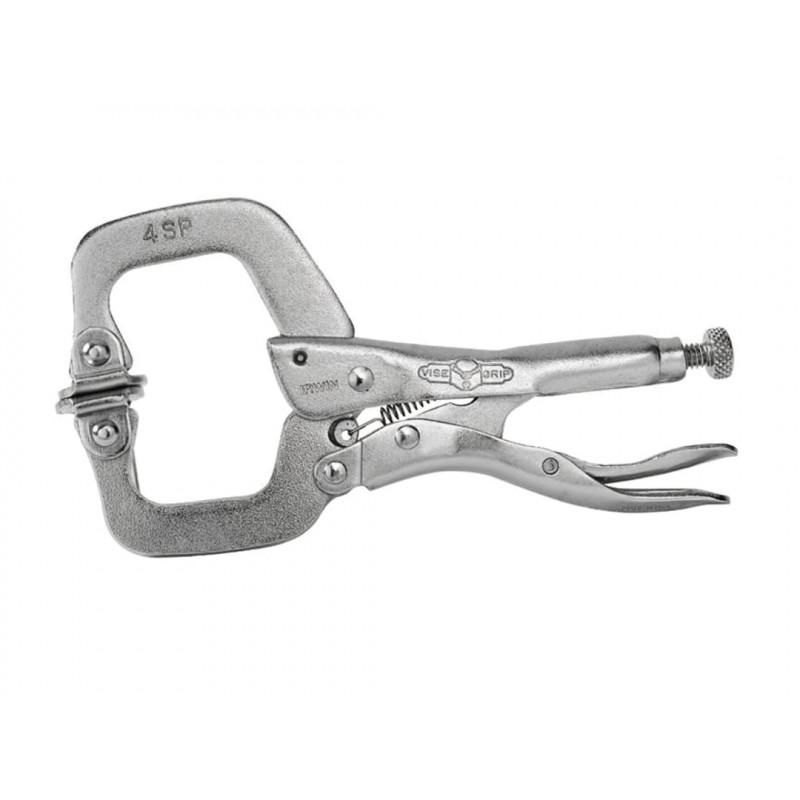 IRWIN® Vise-Grip® T165EL4 4SP Locking C-Clamp Swivel Pad 100mm (4in) IRWIN® Vise-Grip® T165EL4 4SP Locking C-Clamp Swivel Pad 100mm (4in)