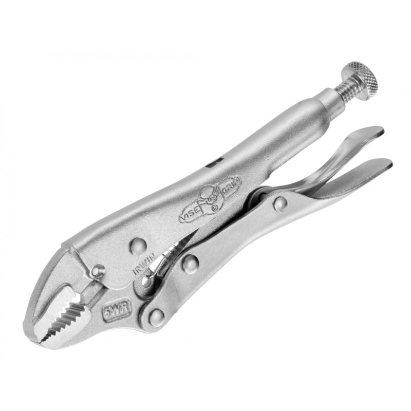 IRWIN® Vise-Grip® T0902EL4 5WRC Curved Jaw Locking Pliers with Wire Cutter 127mm (5in) IRWIN® Vise-Grip® T0902EL4 5WRC Curved Jaw Locking Pliers with Wire Cutter 127mm (5in)