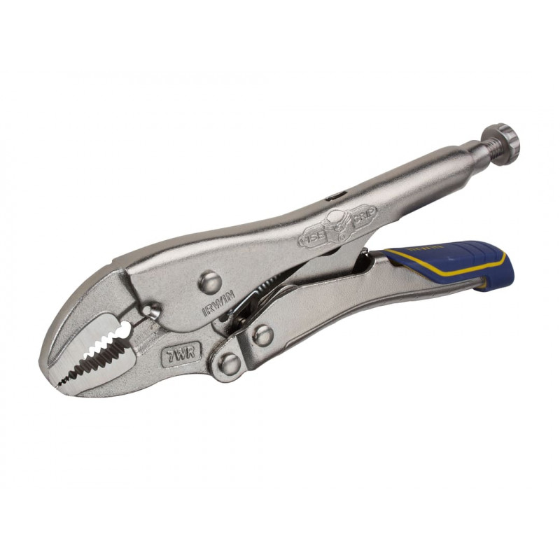 IRWIN® Vise-Grip® T07T 7WR Fast Release™ Curved Jaw Locking Pliers with Wire Cutter 178mm (7in) IRWIN® Vise-Grip® T07T 7WR Fast Release™ Curved Jaw Locking Pliers with Wire Cutter 178mm (7in)