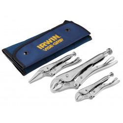 IRWIN® Vise-Grip® TVG73 Locking Pliers Set, 3 Piece