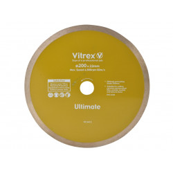 Vitrex 103412 Ultimate Diamond Blade 200mm