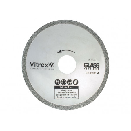 Vitrex 103417 Glass Diamond Blade 110mm