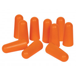 Vitrex 333140 Tapered Disposable Earplugs SNR 33 dB (5 Pairs)