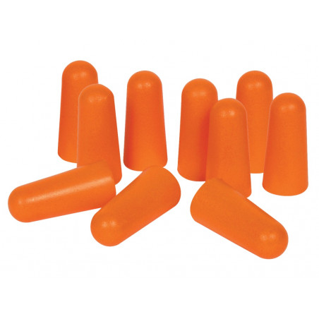 Vitrex 333140 Tapered Disposable Earplugs SNR 33 dB (5 Pairs)