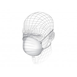 Vitrex S40110 Fold Flat Cup Respirator (3 Pack)