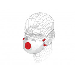 Vitrex S40310 Premium Valved Multipurpose Respirator P3 (Single)