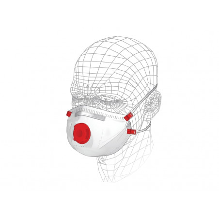 Vitrex S40310 Premium Valved Multipurpose Respirator P3 (Single)