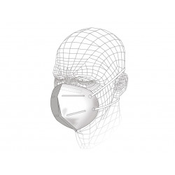 Vitrex S40913 Fold Flat Respirator P1 (Pack 3)