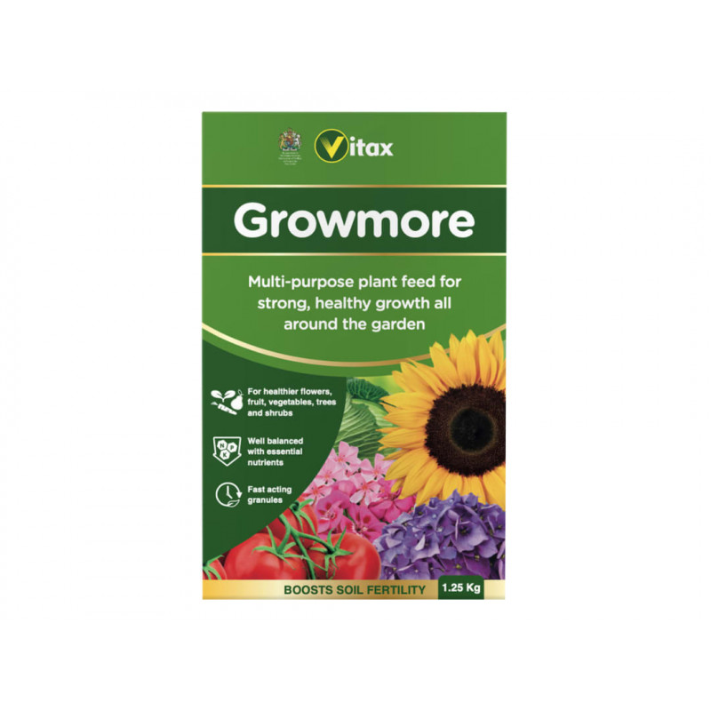 Vitax 6GR126 Growmore Granules 1.25kg Vitax 6GR126 Growmore Granules 1.25kg