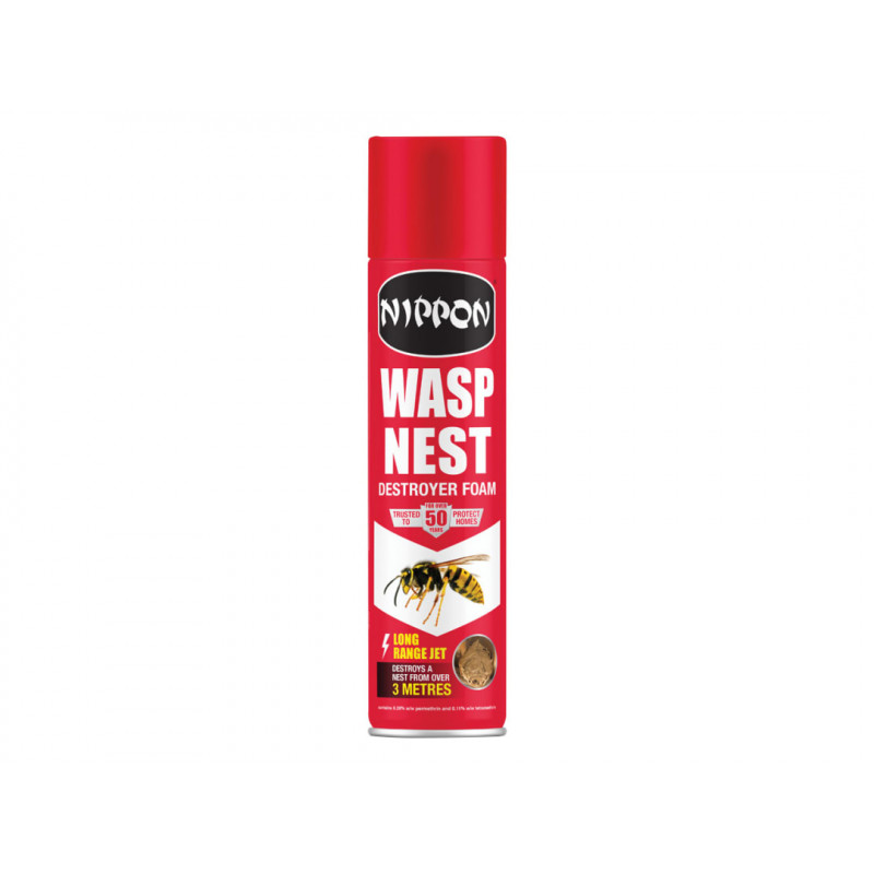 Vitax 5NWN306 Nippon Wasp Nest Destroyer Foam 300ml Vitax 5NWN306 Nippon Wasp Nest Destroyer Foam 300ml