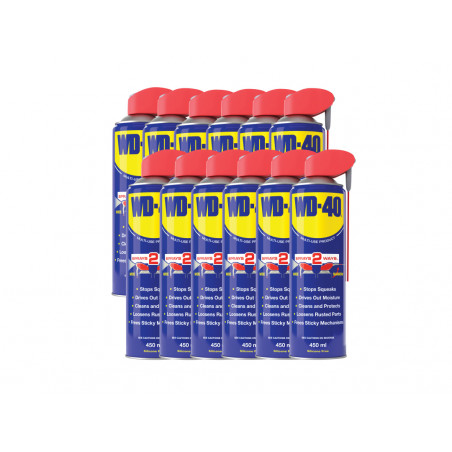WD-40® 44137 WD‑40® Multi-Use Smart Straw 450ml Box of 12