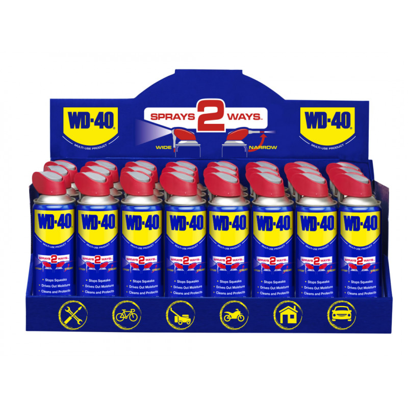 WD-40® 44237/88 WD‑40® Multi-Use Smart Straw 450ml (CDU of 24) WD-40® 44237/88 WD‑40® Multi-Use Smart Straw 450ml (CDU of 24)