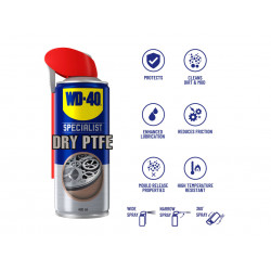 WD-40® 44395 WD-40 Specialist® Dry Lubricant with PTFE 400ml