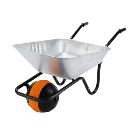 Walsall BDBGVPP Boxed 90L Galvanised PP Wheelbarrow - Duraball
