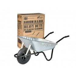 Walsall BEASGVP Boxed 85L Galvanised Easi-Load Builder's Wheelbarrow