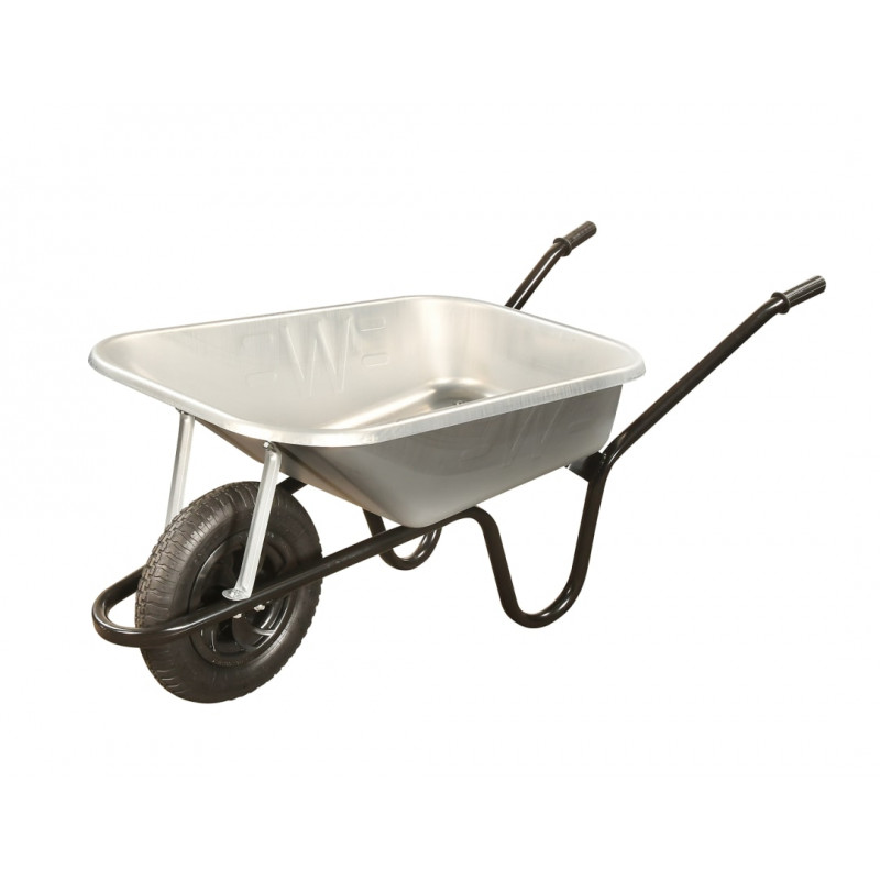 Walsall BGVP 90L Galvanised Builder's Wheelbarrow Walsall BGVP 90L Galvanised Builder's Wheelbarrow