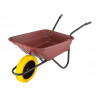 Walsall BSHBURPP Boxed 90L Burgundy Polypropylene Wheelbarrow - Puncture Proof