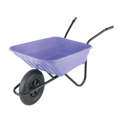 Walsall BSHLILP Boxed 90L Lilac Polypropylene Wheelbarrow