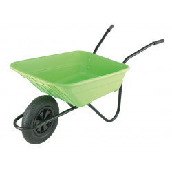 Walsall BSHLIMP Boxed 90L Lime Polypropylene Wheelbarrow