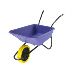 Walsall BSHLILPP Boxed 90L Lilac Polypropylene Wheelbarrow - Puncture Proof